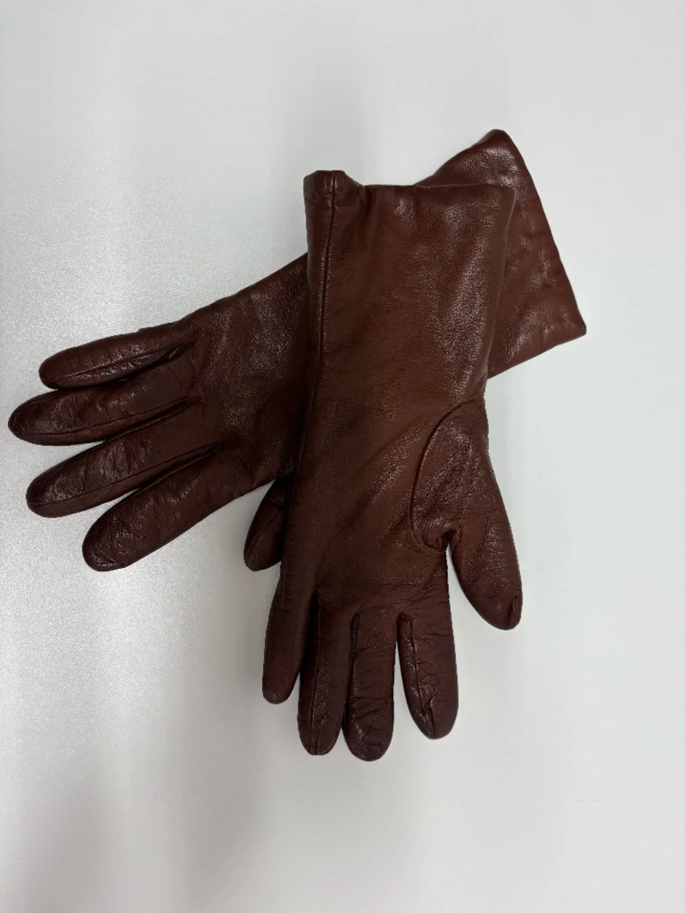 Cashmere- Lined Leather Gloves For Women - Size 8 - New in Bag.